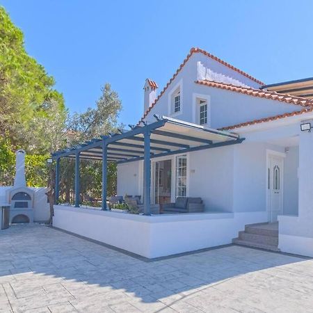 Lefkathia Beach Villa - Gated Beach-Front Private Villa At Lefkathia Beach, Chios! Volissos Eksteriør bilde
